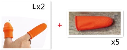 Silicone Thumb Knife Finger Protector Gears Cutting Garden DealSniper.net Set B