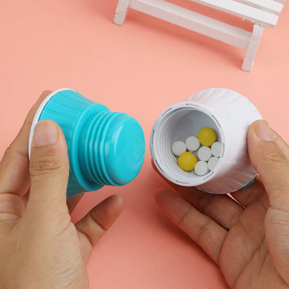 New Multifunctional Grinder Portable Pill Case Kitchen Gym From House
