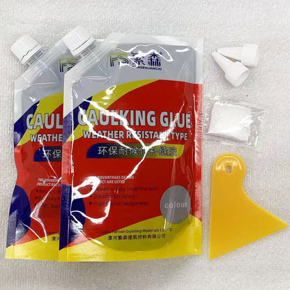 Self Leveling Roof Wall And Floor Waterproofing Materials Tools DealSniper.net 2Bag 500ML