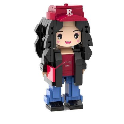 Portrait Building Blocks Puzzle Character Photo Kids DealSniper.net