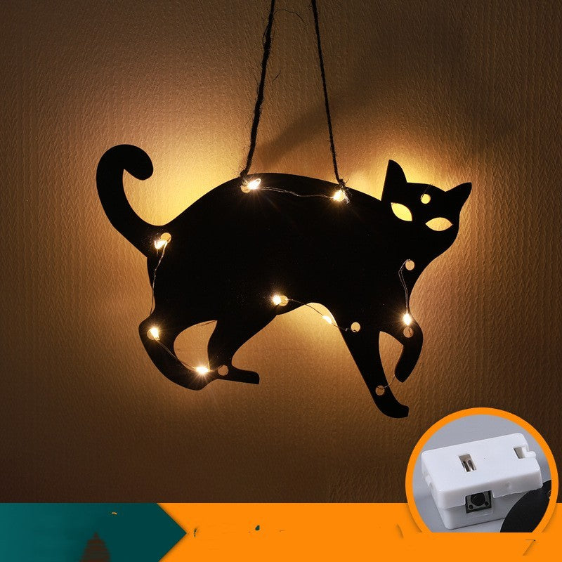 Halloween LED Decorative Lights Luminescent Spider Listing Holidays DealSniper.net Black Cat Electronic