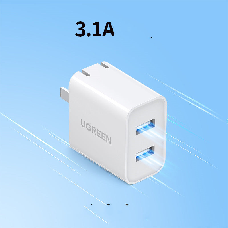 20W Dual-port Charging Head Multi-port Usb Universal Data Cable Electronics DealSniper.net 3.1A Double port US