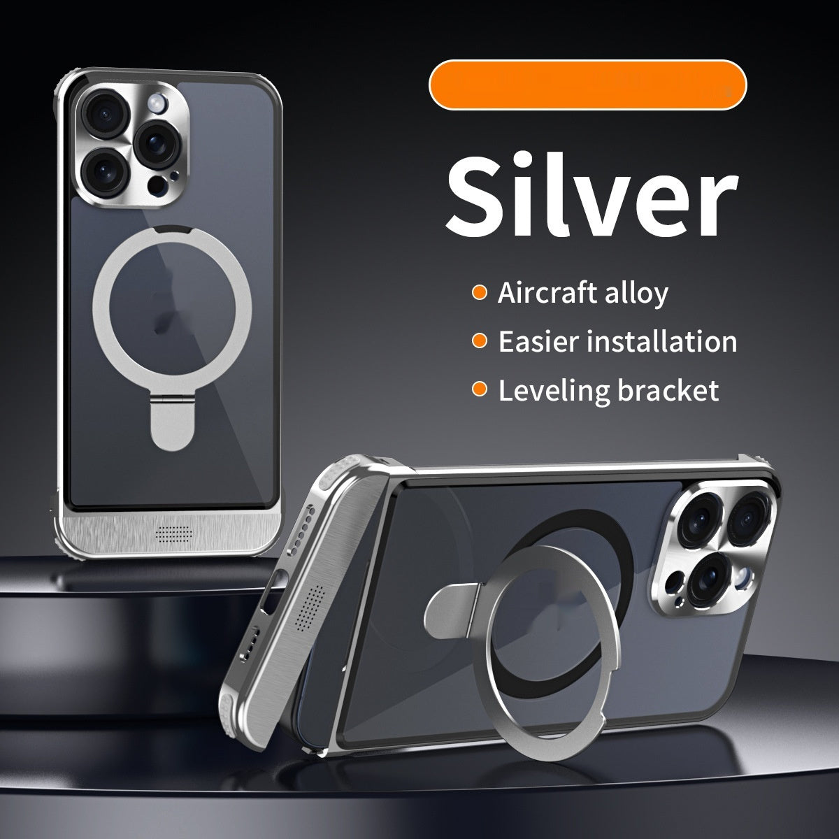 Phone Case Aromatherapy Frameless Scissors Buckle Magnetic Bracket Electronics DealSniper.net