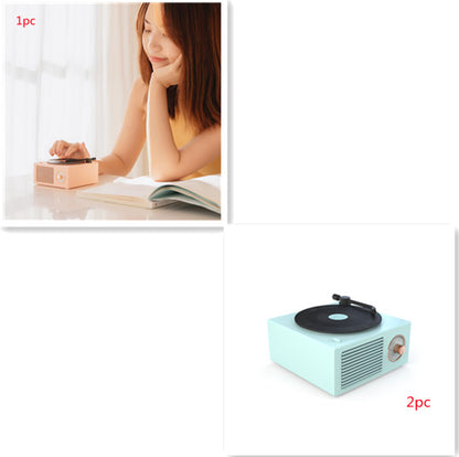 Wireless mini portable retro phonograph bluetooth speaker Electronics dealsniper-net Style10