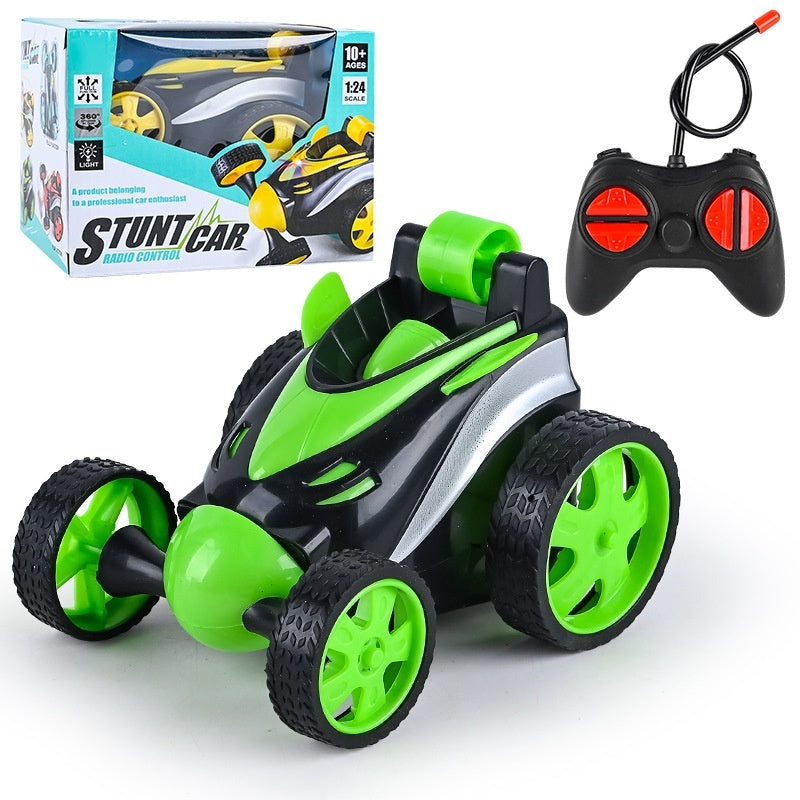 Tilting Remote Control Car Off-road Model Children's Toys Kids DealSniper.net Charging Panel Green
