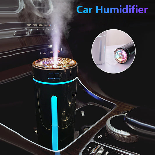 Wireless Air Humidifier Colorful Lights Fogger Diffuser For Car