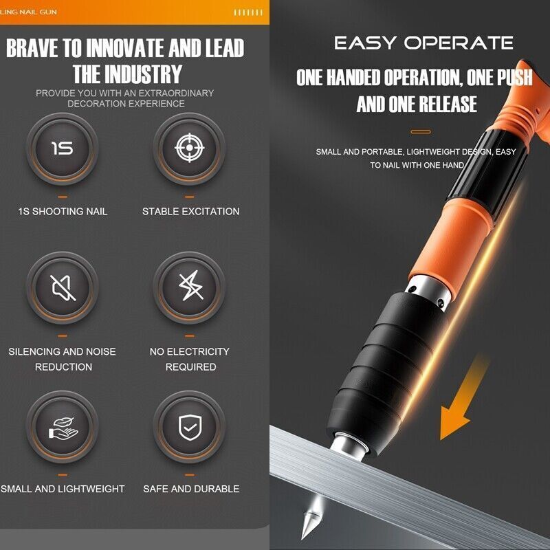 Wood working Integrated Air Nailer Power Gun Tools DealSniper.net