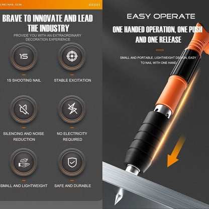 Wood working Integrated Air Nailer Power Gun Tools DealSniper.net