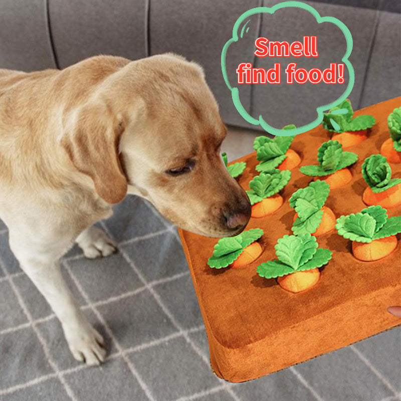 Pet Dog Toys Carrot Plush Toy Vegetable Chew Toy Pets DealSniper.net