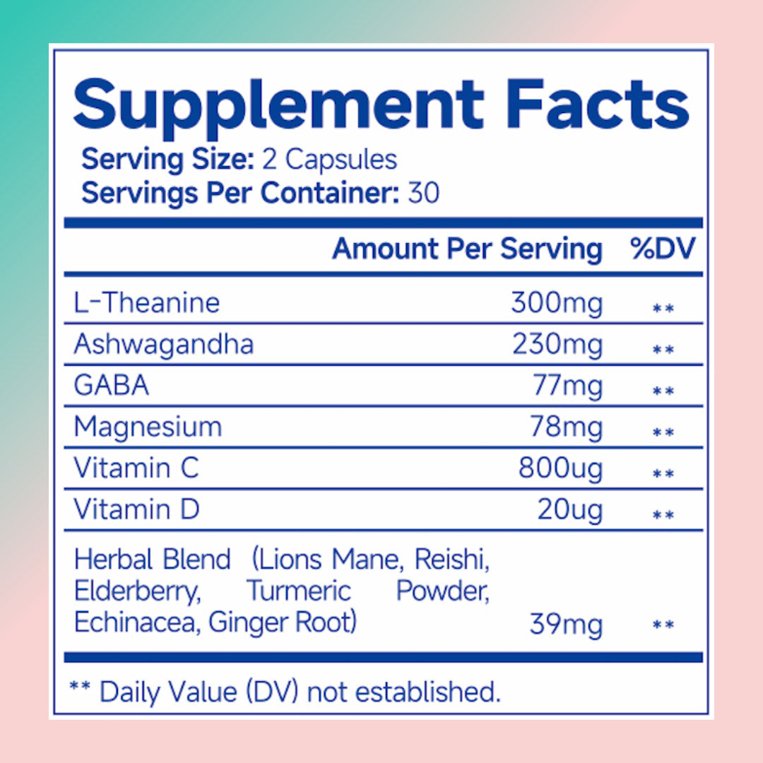 Ashwagandha For Women Supplement Support Anxiery Pill Beauty Gym From House