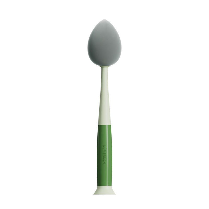 Creative Cosmetic Egg Three-in-one Cup Brush Detachable House Gym From House Green