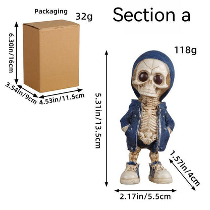 Halloween Skull Fashion Creative Decoration Ghost Festival Holidays DealSniper.net AA1 27 Blue A Style