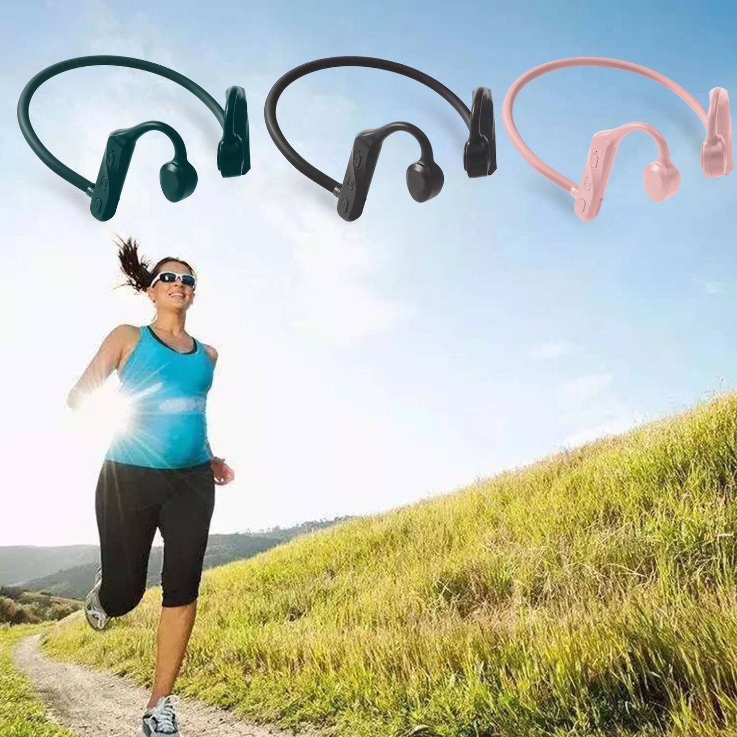 NEW Sports Headphones Wireless Earphone TWS Bluetooth-Compatible