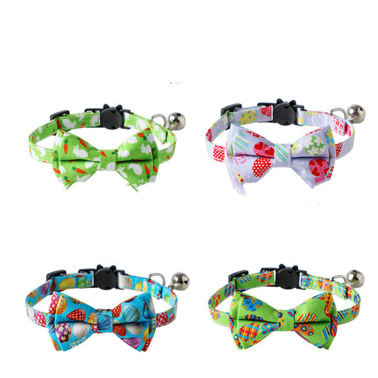 Easter Bunny Carrot Egg Pet Collar Pets Gym From House