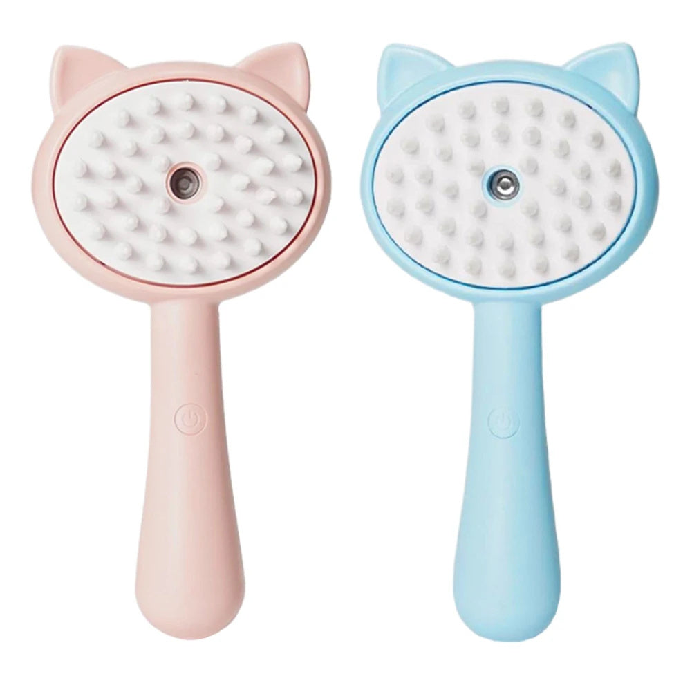 Hair Cleaning Brush With Mist Multifunctional Cat Grooming Pets dealsniper-net