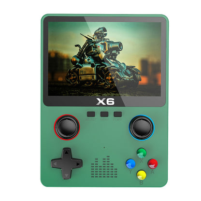 New X6 Game Console HD Double Shake Kids Gym From House Green