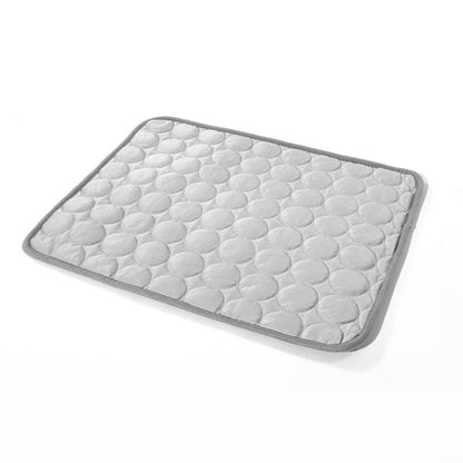 Pet Ice Mat Summer Pet Mat Dog Mat Cat Cooling Mat Pets Gym From House Grey 100x70cm
