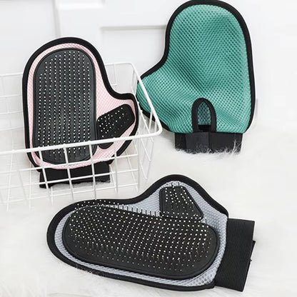 Cat Hair Removal Glove Pet Supplies Bath Massage Jerking Gloves Pets Gym From House