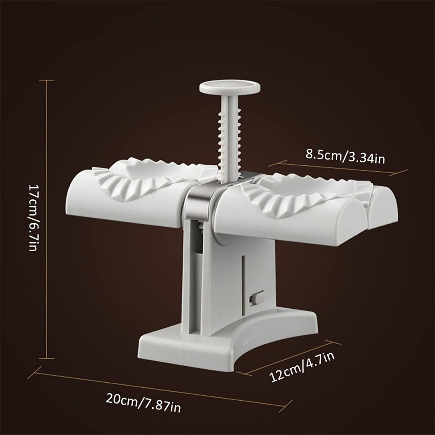 Dumpling Mould Double Head Dumpling Mold Lazy Artifact Home dealsniper-net