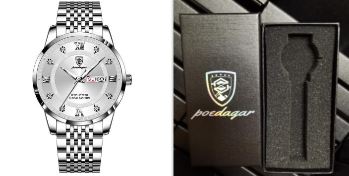 New Men's Watch Waterproof Luminous Calendar Jewelry Gym From House 1Style with box