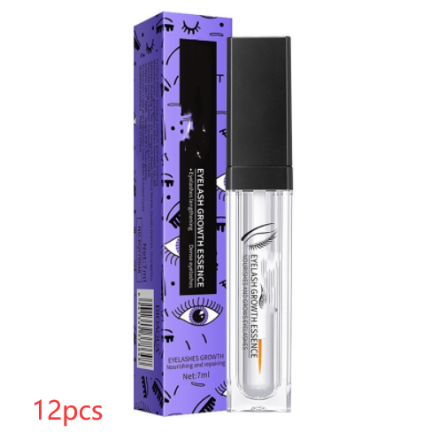 Eyelash Nourishing Liquid Nourish Hair Roots Supplementary Nutrition Deep Nourishment Repair Make Eyelashes Thick Slender Curly Beauty DealSniper.net 7ml 12PCS