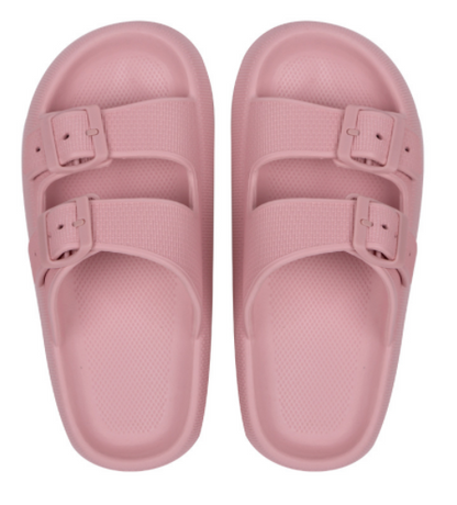 Summer Women Outdoor Indoor Thick-soled Eva Sandals And Slippers Women DealSniper.net Pink 35to36