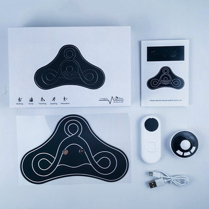 Pad Abdominal Patch Pulse Massage Intelligent Electric Massager Health dealsniper-net Chinese With Remote Control USB
