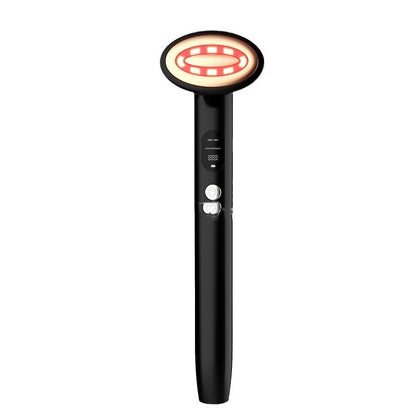 EMS Micro-electric RF Nine-color Eye Beautification Beauty dealsniper-net Black