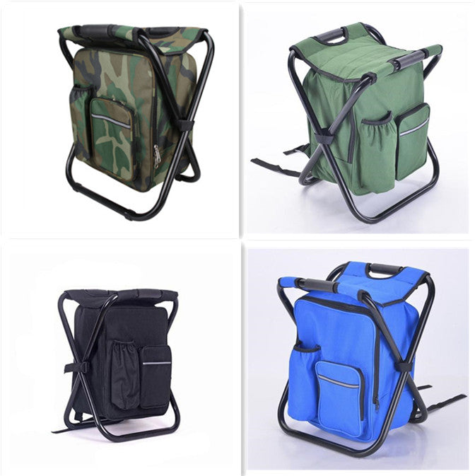 Multifunction Outdoor Folding Chair Ice Cooler Picnic Bags Camping