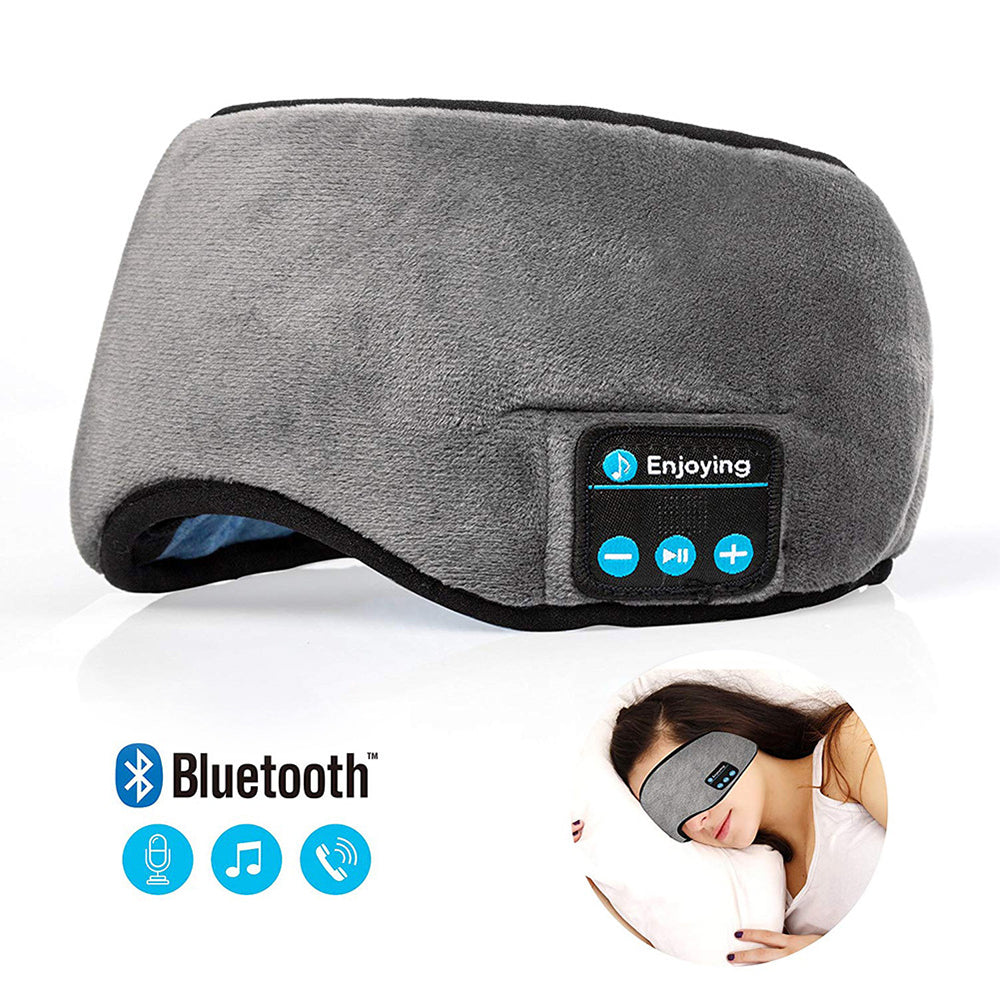 Wireless Bluetooth 5.0 Earphones Sleeping Eye Mask Travel dealsniper-net