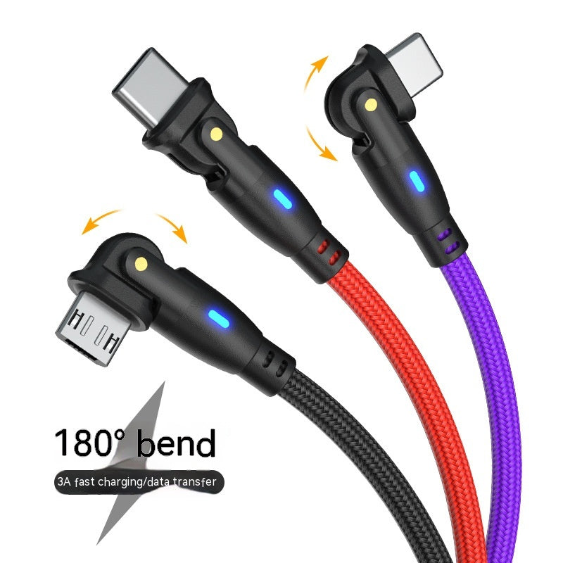 New Product Bending 180 Degrees Data Cable Electronics Gym From House