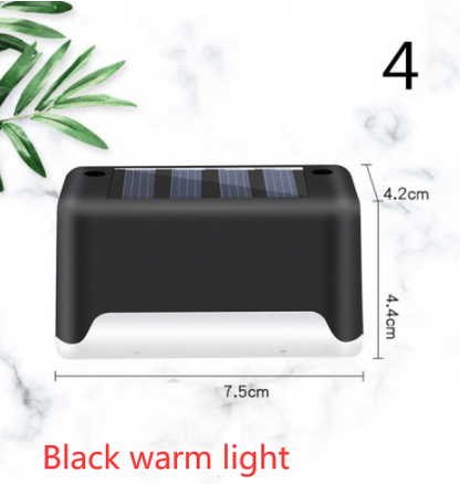 New Upgrade Waterproof LED Solar Fence Lamp Solar Deck Lights