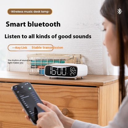 Bluetooth Speaker Wireless Charger Small Night Lamp Gadgets Gym From House