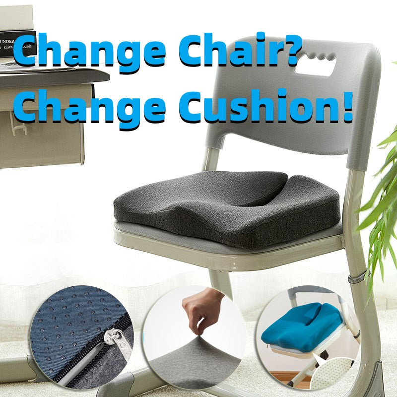 Pressure Relief Seat Cushion And Back Relief Lumbar Pillow