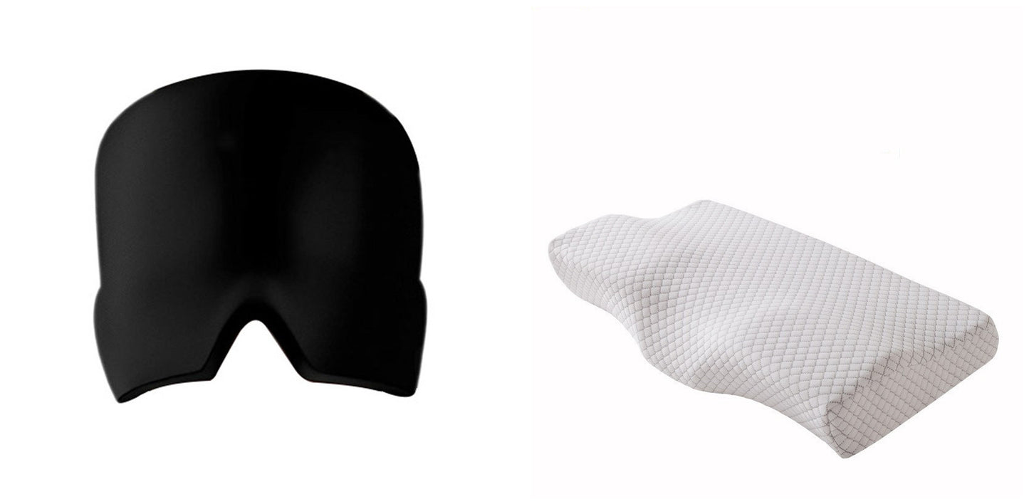 Ice Headache Relief Gel Eye Mask Health dealsniper-net B set