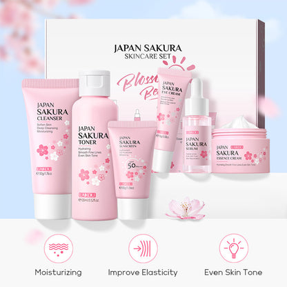 Skin Care Set JAPAN SAKURA Women Beauty Gift Sets Beauty dealsniper-net