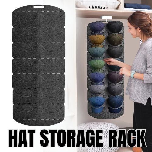 14 Hat Rack Organizer Baseball Holder Storage Cap Hanger Door Wall Stands Hanger Men dealsniper-net