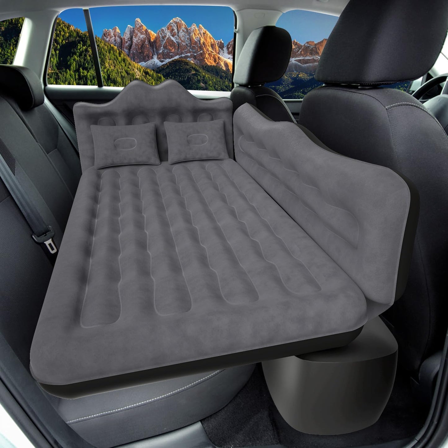 Car Air Mattress Inflatable SUV Truck Air Mattress Back Seat