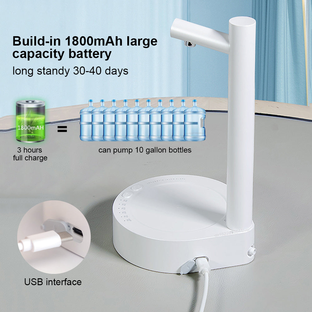 Desk Dispenser Electric Water Gallon Automatic Water Bottle House DealSniper.net