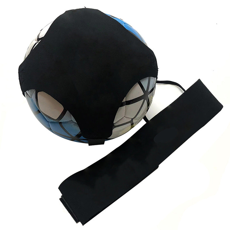 Football Juggling Belt Auxiliary Belt High Resilience Outdoor dealsniper-net All Black 4 Corners Average Size