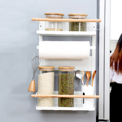 Multifunctional Hanger For Kitchen  Sidewall Shelf