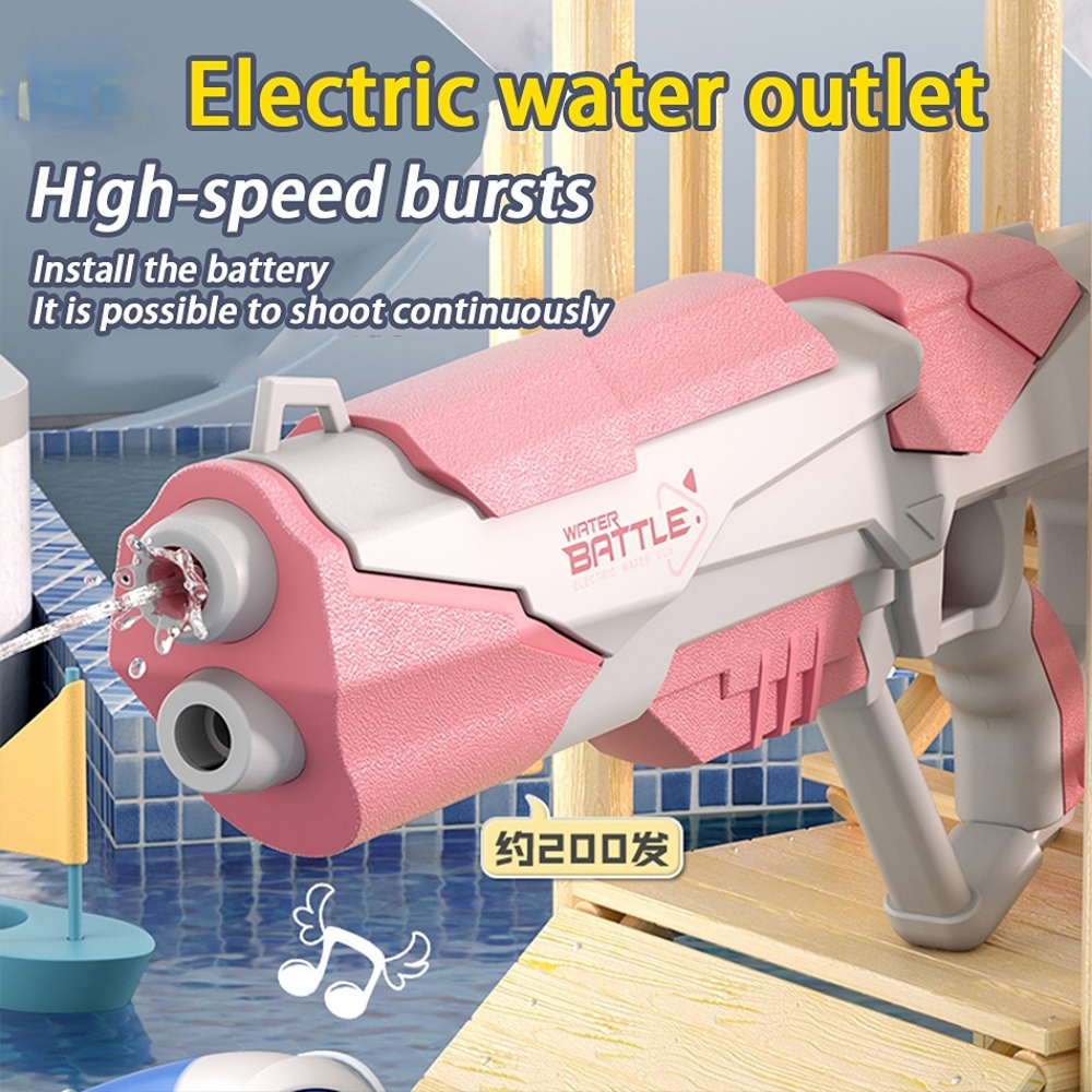 Space Water Gun Electric Automatic Toys For Children Kids DealSniper.net