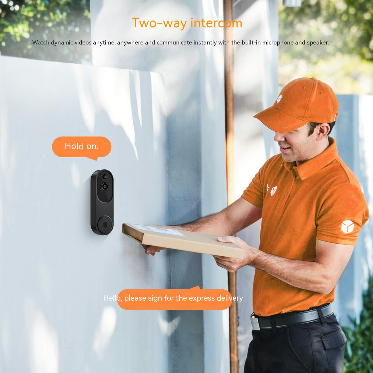 M50 Intelligent Visual Doorbell Wireless Camera House DealSniper.net