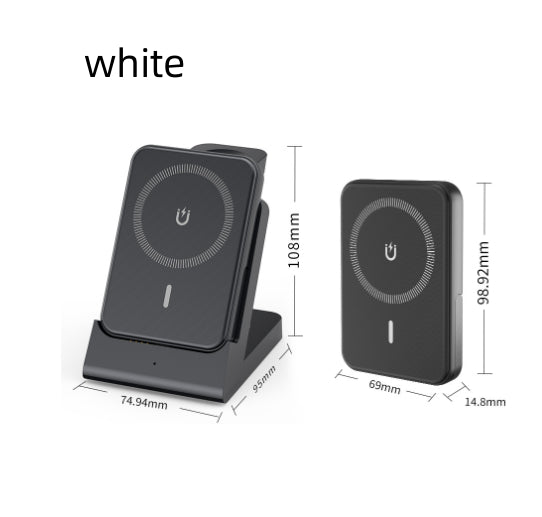 Multifunctional Detachable Four-in-one Wireless Charger Gadgets Gym From House White