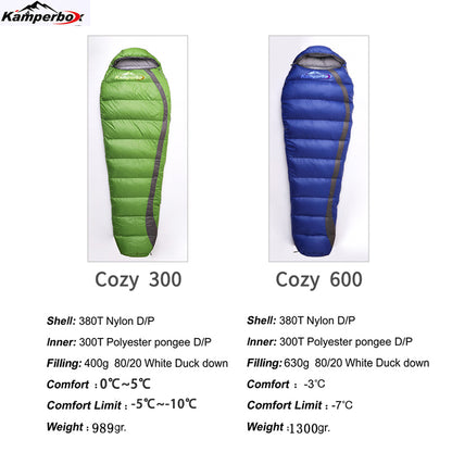 Down Sleeping Bag Ultra Light Sleeping Bag Winter Sleeping Bag Outdoor DealSniper.net