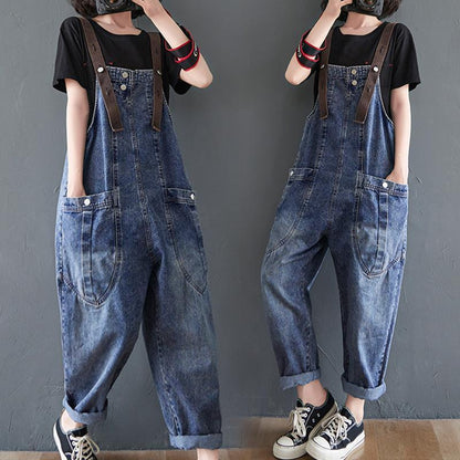 Women's Loose Overalls And Slim Student's Overalls Women dealsniper-net