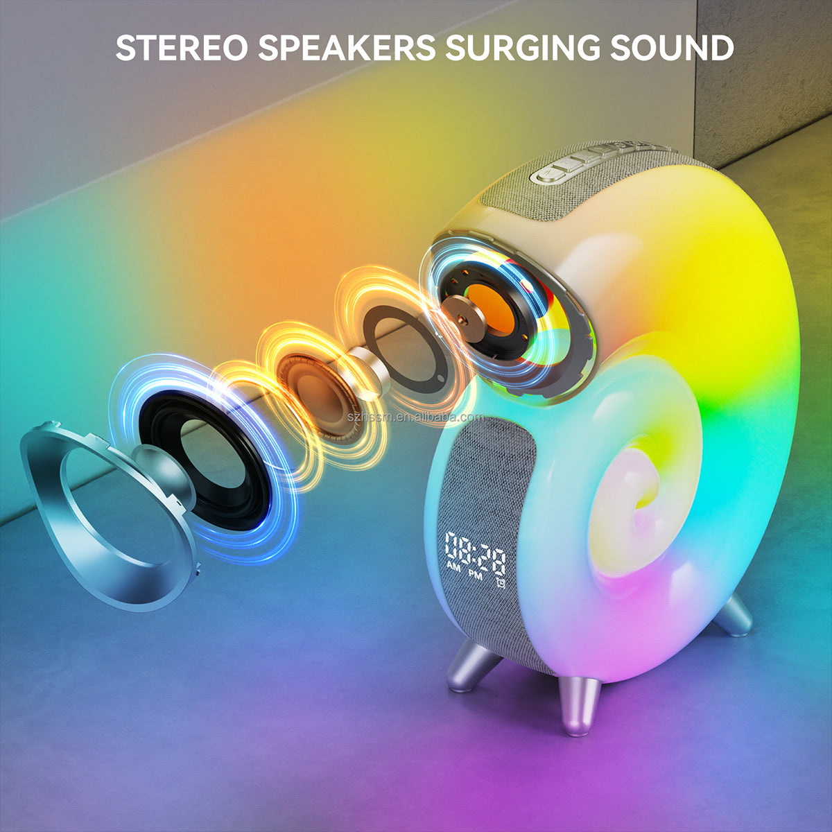 Conch Smart RGB Atmosphere Light Bluetooth Speaker