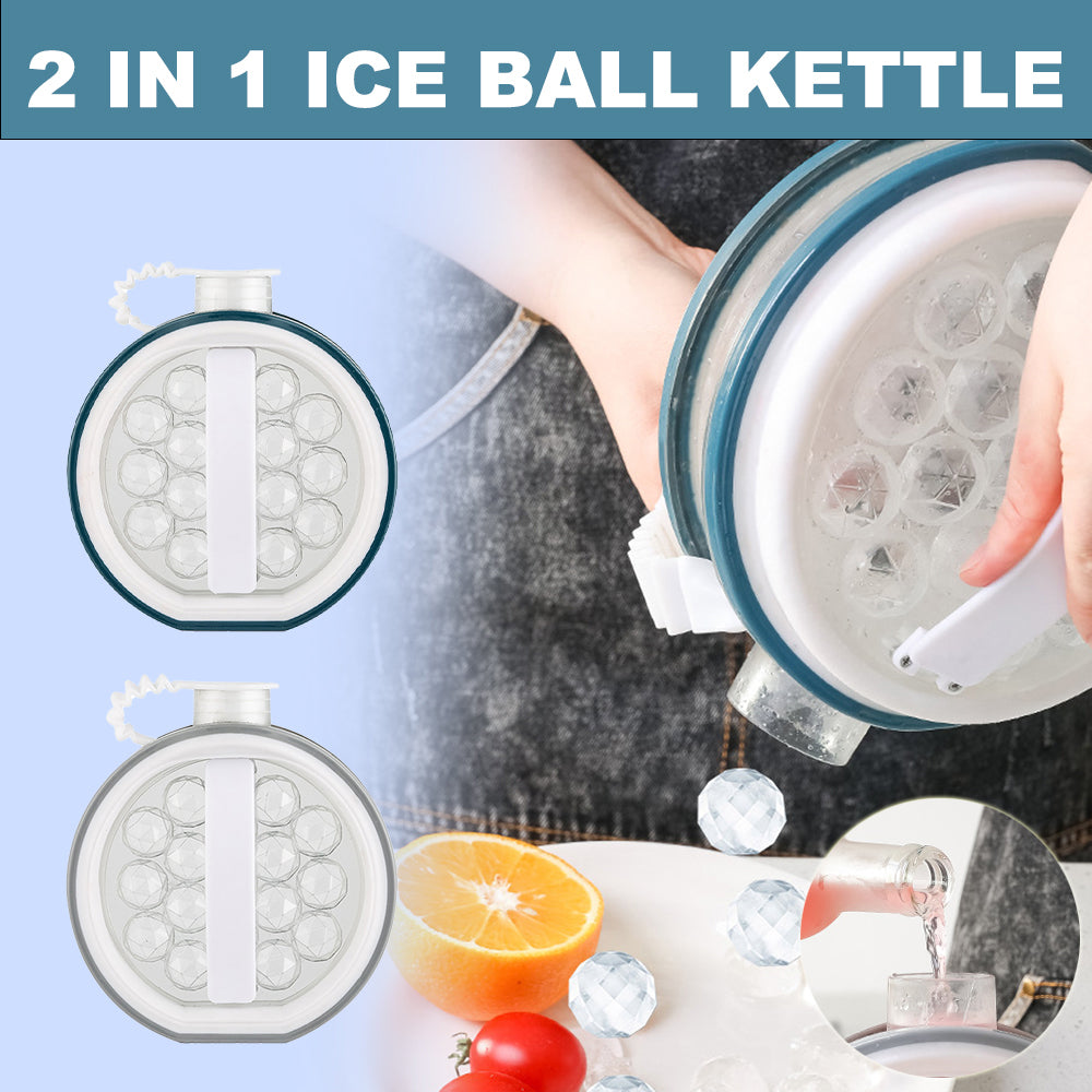 2 In 1 Portable Creative Ice Bottle Cold Kettle Household Kitchen dealsniper-net