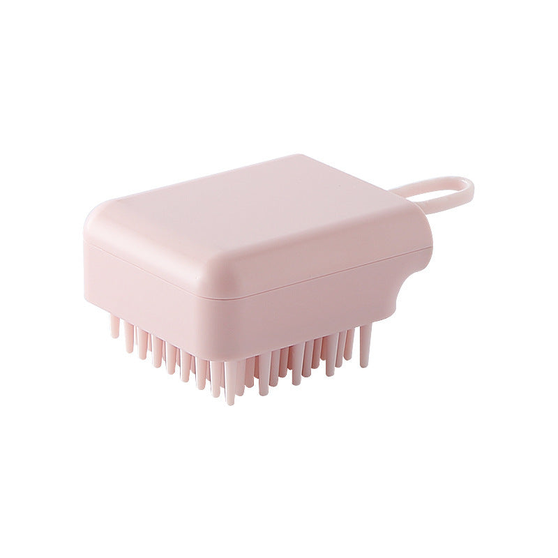 Pet Dog Cat Bath Brush Comb Multifunctional Brush Hair Fur Grooming Deals DealSniper.net Pink