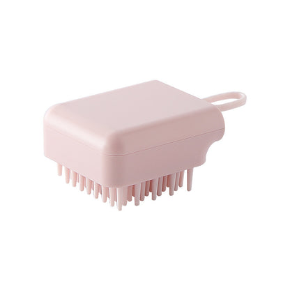 Pet Dog Cat Bath Brush Comb Multifunctional Brush Hair Fur Grooming Deals DealSniper.net Pink